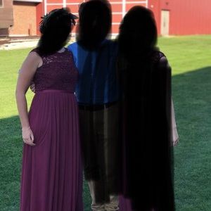 Size 12 bridesmaid dress from David’s bridal worn once!